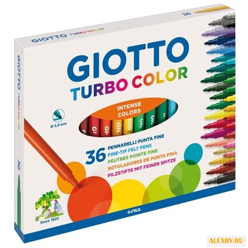GIOTTO Фломастеры Turbo Color
