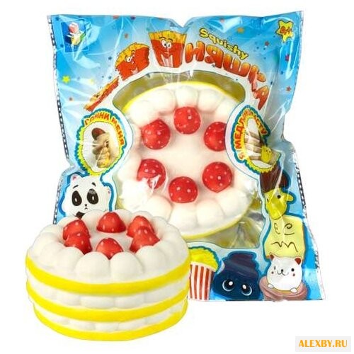 Игрушка-мялка 1 TOY Торт Т12319