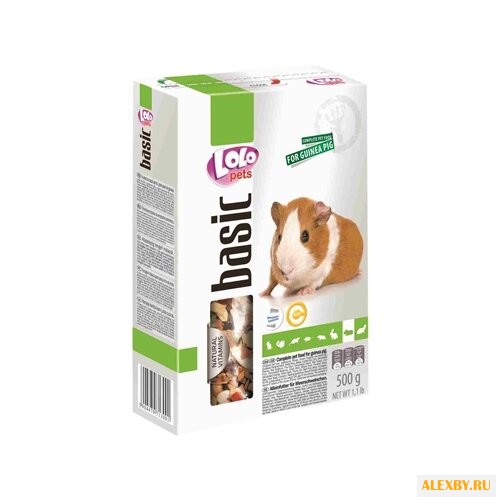 Корм для морской свинки Lolo
