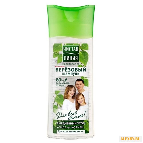 Чистая линия шампунь Березовый
