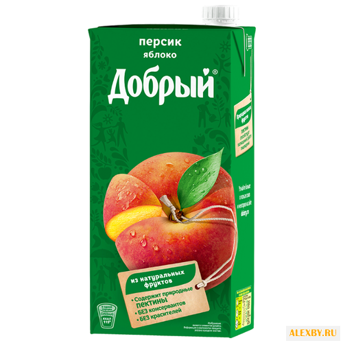 Нектар Добрый Персик-Яблоко с