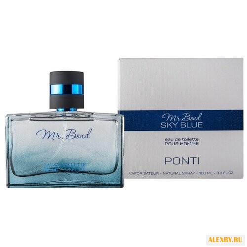 PontiParfum Mr. Bond Sky Blue