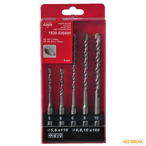 Бур SDS-plus ELITECH 1820.036600