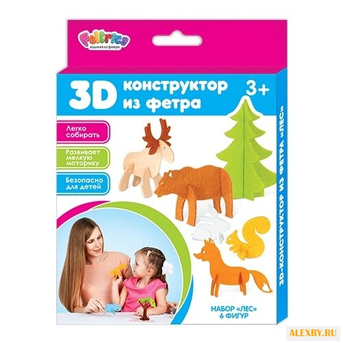 Набор пазлов Feltrica 3D Лес