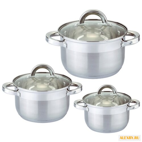Набор кастрюль Agness 937-211 6