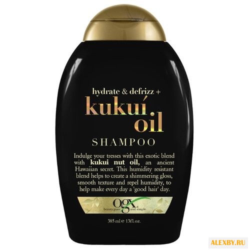 OGX шампунь Hydrate & Defrizz+
