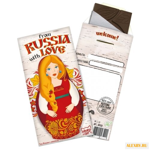 Шоколад CHOKOCAT Из России с