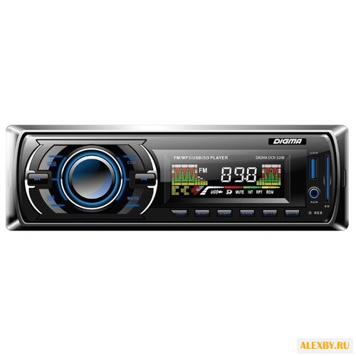 Автомагнитола Digma DCR-320B