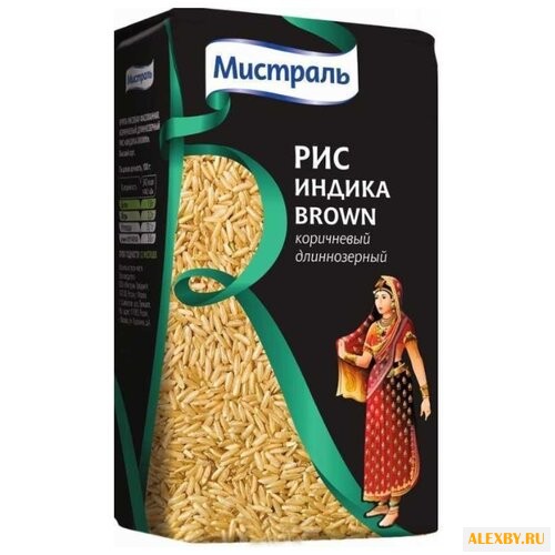 Рис Мистраль Индика коричневый