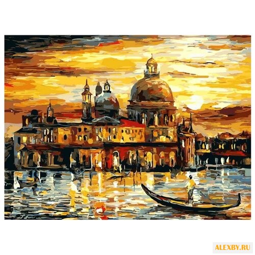 Рыжий кот Картина по номерам