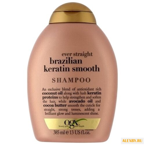 OGX шампунь Ever Straightening+
