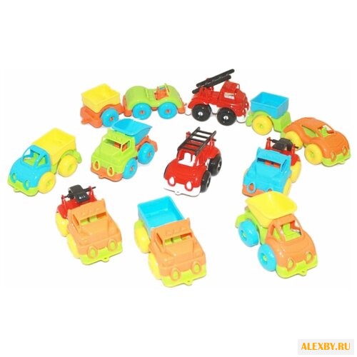 Набор машин Пластмастер Город