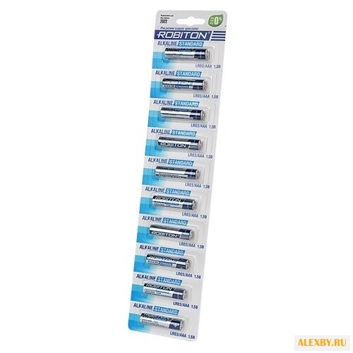 Батарейка AAA ROBITON LR03 BL10