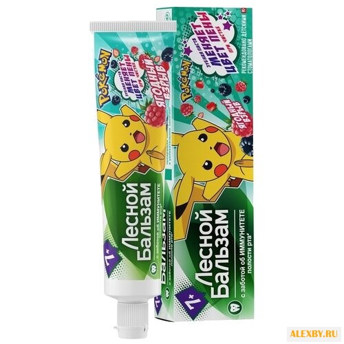 Зубная паста Лесной бальзам