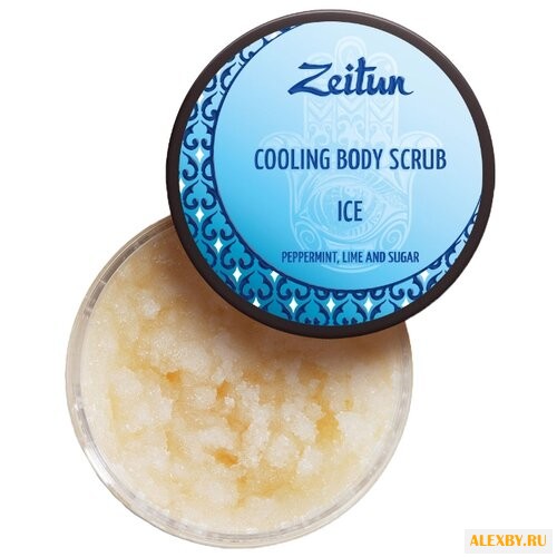 Zeitun Крио-скраб для тела Лед
