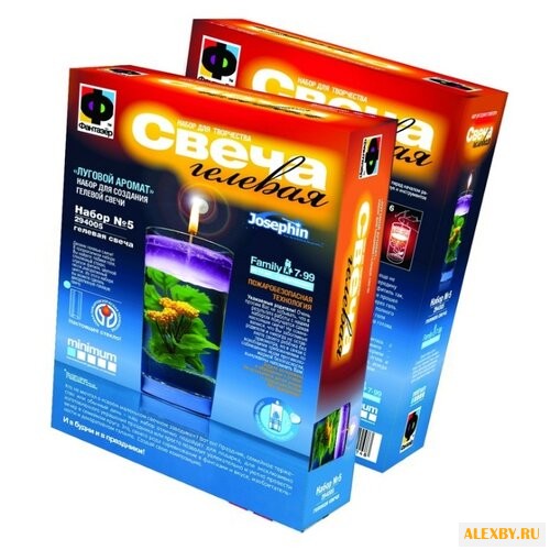 Фантазёр Свеча гелевая Луговой