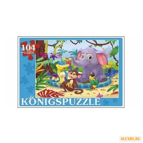 Пазл Рыжий кот Konigspuzzle