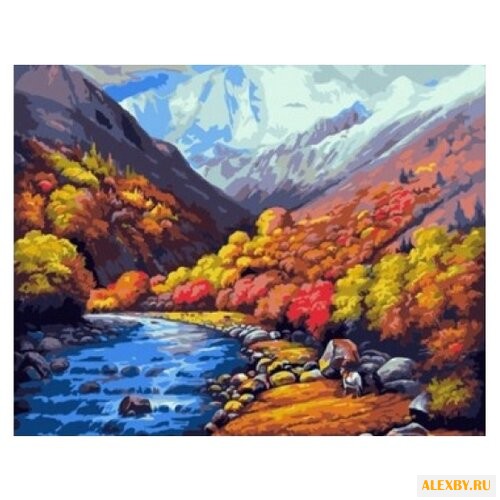 Рыжий кот Картина по номерам