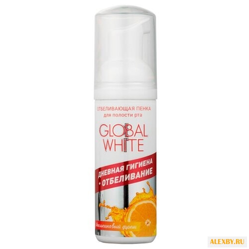 Пенка для зубов Global White