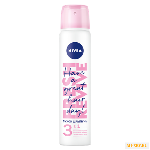 Сухой шампунь Nivea 3 в 1 200 мл