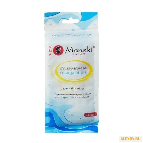 Влажные салфетки Maneki Kaiteki