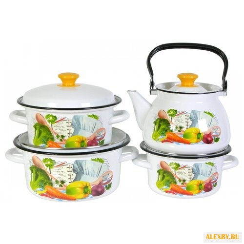 Набор посуды КМЗ Готовим вместе