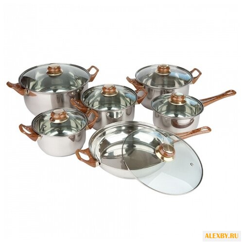 Набор посуды Webber ВЕ-202 12