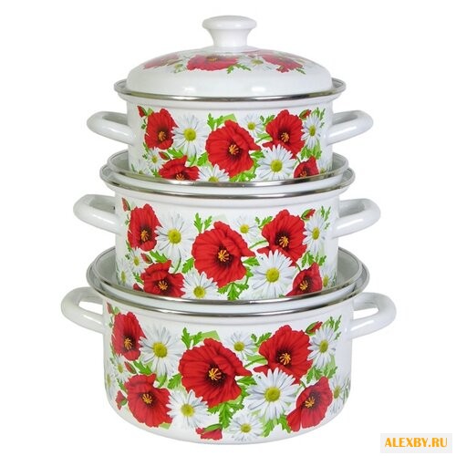 Набор кастрюль КМЗ Июльский