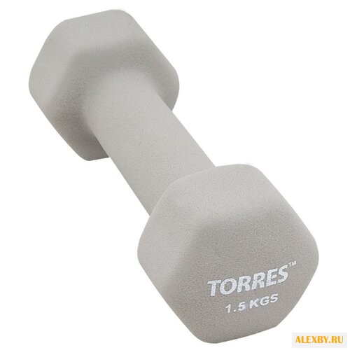 Гантель цельнолитая TORRES