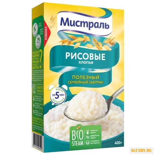 Мистраль Хлопья рисовые нежные