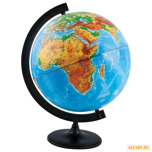 Глобус физический Глобусный мир