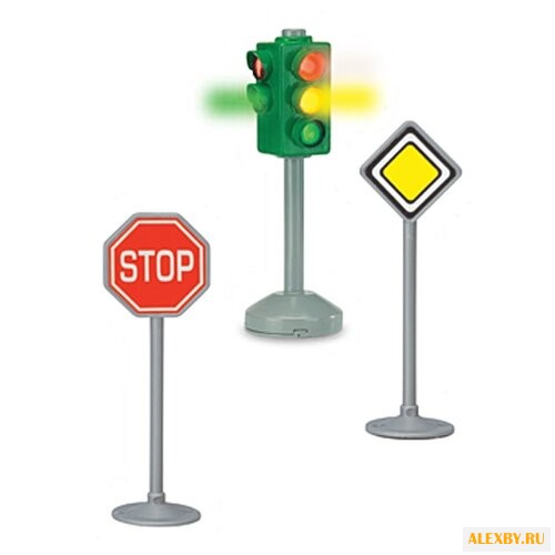 Dickie Toys Светофор и дорожные