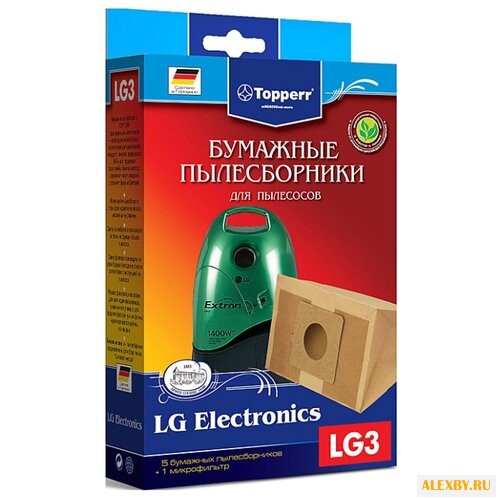 Topperr Бумажные пылесборники LG3