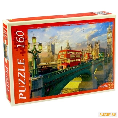 Пазл Рыжий кот Мост в Лондоне