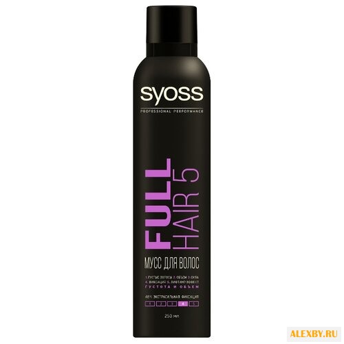 Syoss мусс Full Hair 5