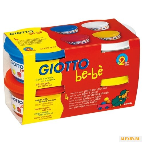 Масса для лепки GIOTTO Вe-be 4