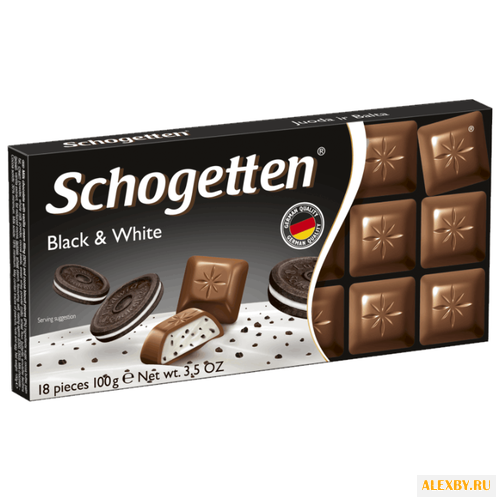 Шоколад Schogetten Black&White