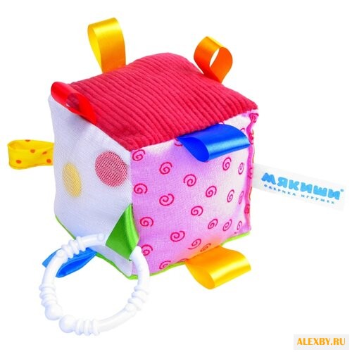 Подвесная игрушка Мякиши Кубик