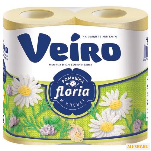 Туалетная бумага Veiro Floria
