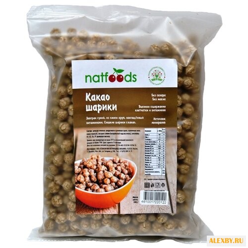 Готовый завтрак natfoods Какао
