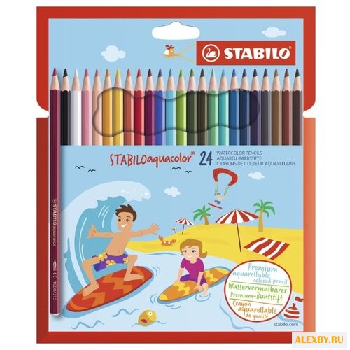 STABILO Акварельные карандаши
