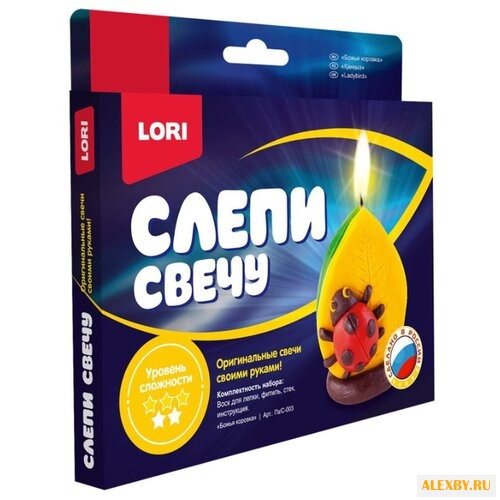 LORI Слепи свечу Божья коровка