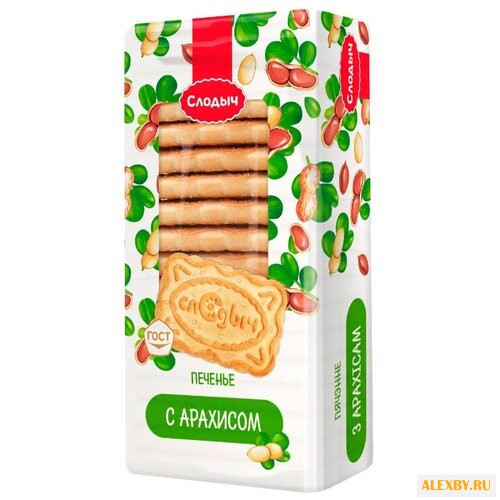 Печенье Слодыч с арахисом 450 г