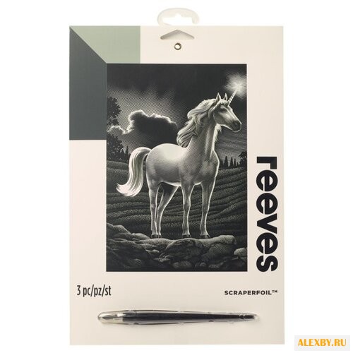 Гравюра Reeves Единорог