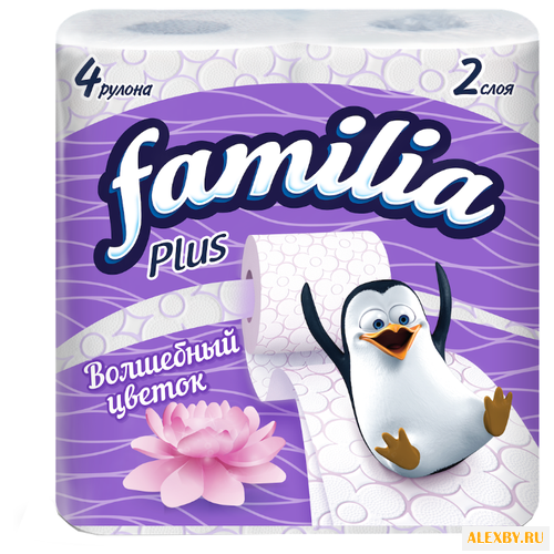 Туалетная бумага Familia Plus