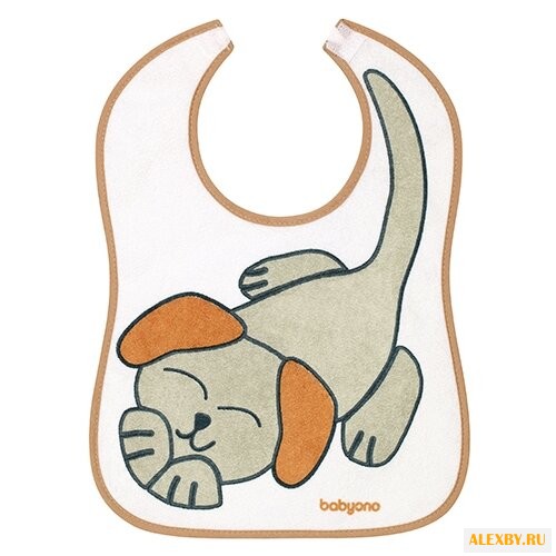 BabyOno Нагрудник махровый I