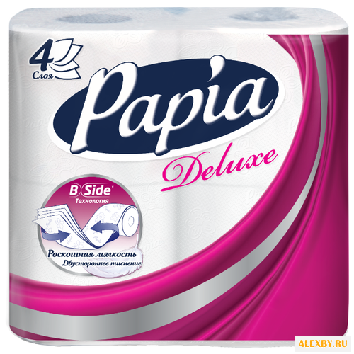 Туалетная бумага Papia Deluxe