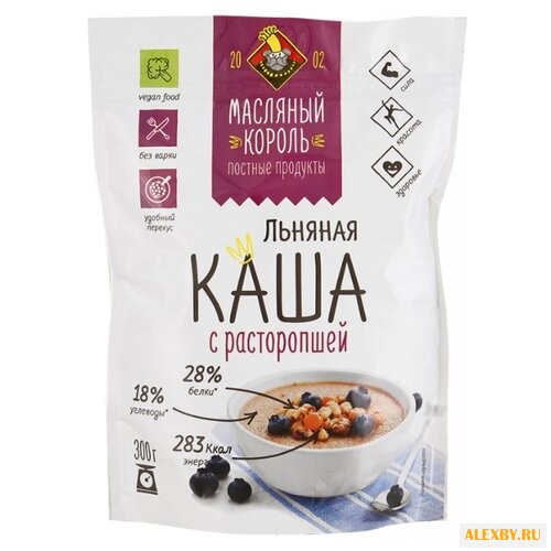 Масляный Король Каша льняная с