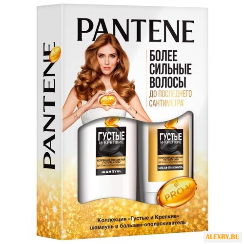 Набор Pantene Густые и крепкие