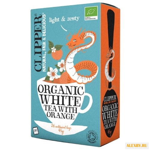 Чай белый Clipper Organic white